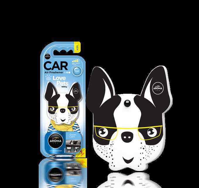 AROMA CAR AIR FRESHENER LOVE PETS Ocean Calm(Okyanus Kokusu