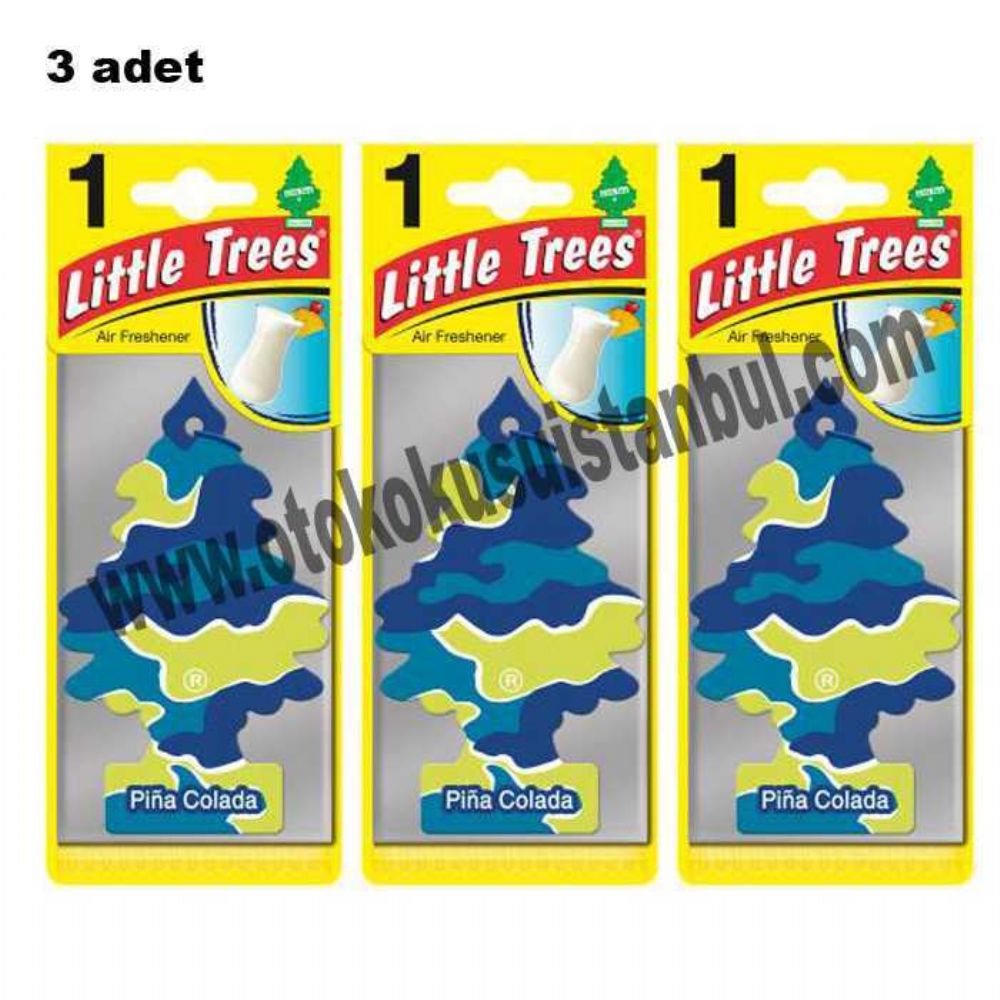 3 Adet Little Trees Pina Coloda